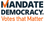 Mandate Democracy Foundation (501c3) logo